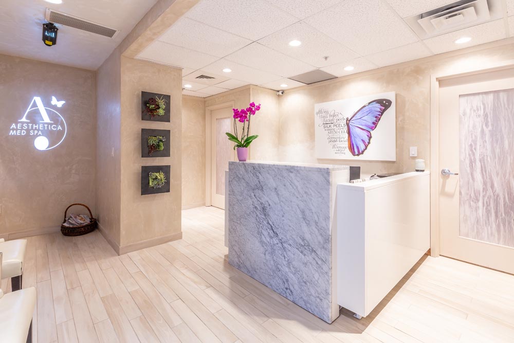 Aesthetica Medical Spa Waiting Room
